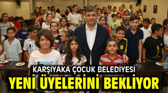 Karşıyaka Çocuk Belediyesi yeni üyelerini bekliyor