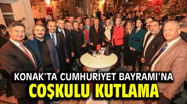 Konak'ta Cumhuriyet Bayramı'na coşkulu kutlama