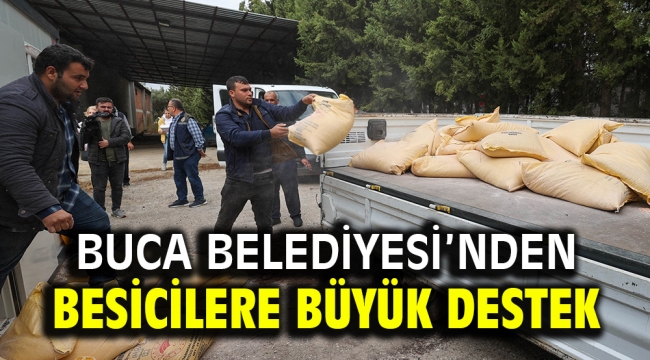 Buca Belediyesi'nden besicilere büyük destek