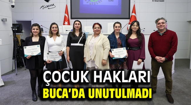 Çocuk Hakları Buca'da unutulmadı