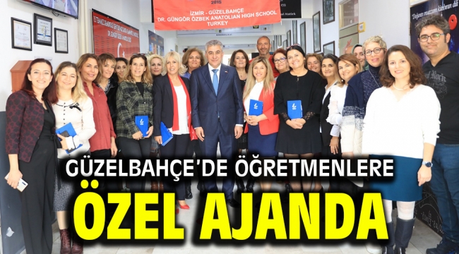 Güzelbahçe'de Öğretmenlere Özel Ajanda