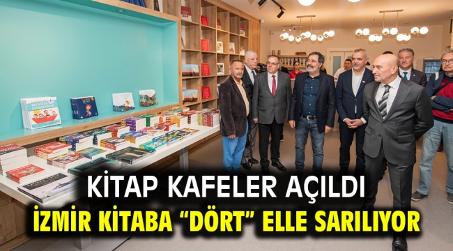 İzmir kitaba "dört" elle sarılıyor