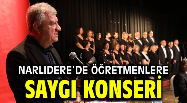 Narlıdere'de Öğretmenlere saygı konseri