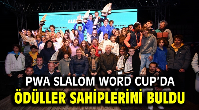 PWA Slalom Word Cup'da ödüller sahiplerini buldu