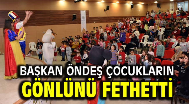 Başkan Öndeş çocukların gönlünü fethetti