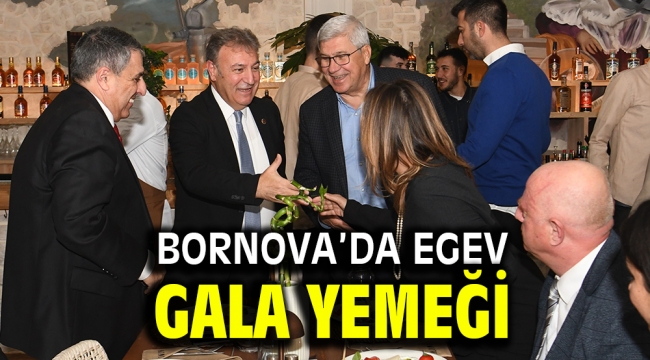 Bornova'da EGEV Gala yemeği