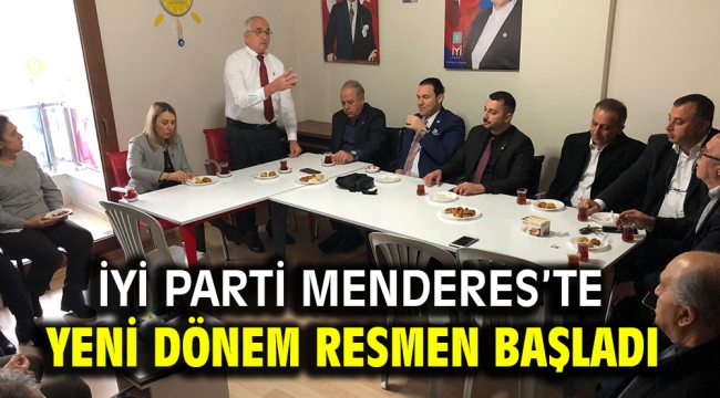 İYİ Parti Menderes'te yeni dönem resmen başladı