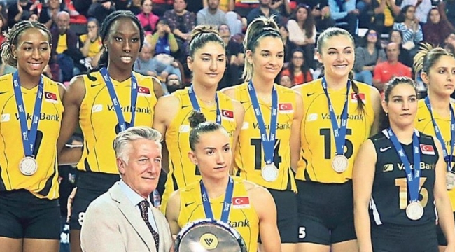 Vakıfbank dünya ikincisi