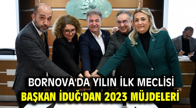 Başkan İduğ'dan 2023 müjdeleri