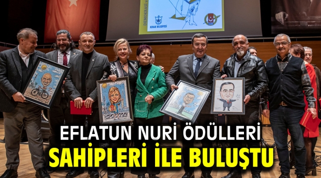 Eflatun Nuri ödülleri sahipleri ile buluştu