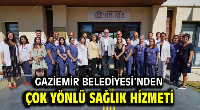 Gaziemir Belediyesi'nden çok yönlü sağlık hizmeti