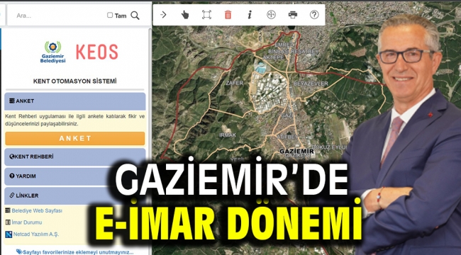 Gaziemir'de E İmar dönemi