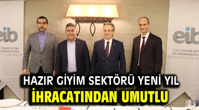 Hazır giyim sektörü yeni yıl ihracatından umutlu