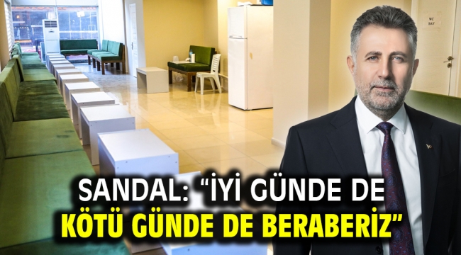 Sandal: "İyi günde de kötü günde de beraberiz"