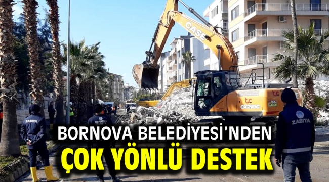 Bornova Belediyesi'nden çok yönlü destek