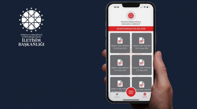 'Dezenformasyon Bildirim Servisi' kullanıma açıldı