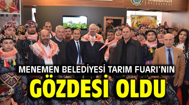 Menemen Belediyesi Tarım Fuarı'nın gözdesi oldu