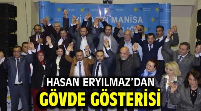 HASAN ERYILMAZ'DAN GÖVDE GÖSTERİSİ