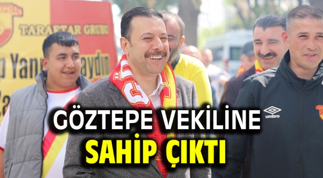 Göztepe vekiline sahip çıktı 