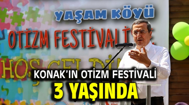 Konak'ın Otizm Festivali 3 yaşında