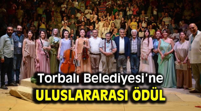 Torbalı Belediyesi'ne uluslararası ödül