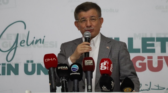 Davutoğlu: 15 Mayıs sabahı siyasetin "Hıdırellezi" olacak