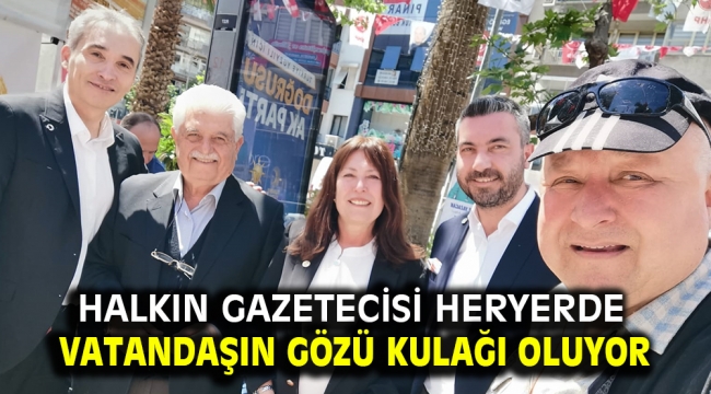 Halkın Gazetecisi heryerde vatandaşın gözü kulağı oluyor