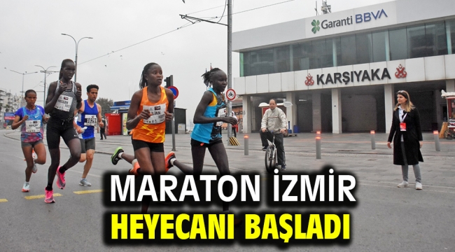 Maraton İzmir heyecanı başladı