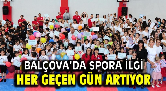 Balçova'da Spora ilgi her geçen gün artıyor  ​​​​​​​