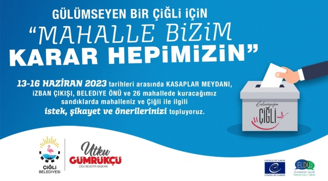 Çiğlililer Sandık Başına Gidiyor