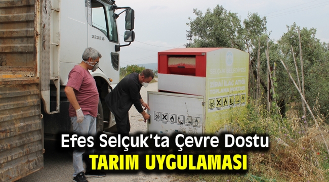 Efes Selçuk'ta Çevre Dostu Tarım Uygulaması 