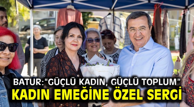 Kadın emeğine özel sergi