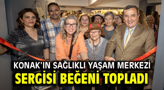 Konak'ın Sağlıklı Yaşam Merkezi Sergisi beğeni topladı