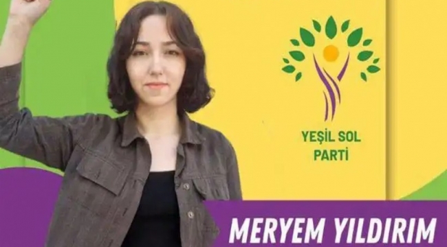 Yeşil Sol Parti milletvekili adayı Meryem Yıldırım tutuklandı