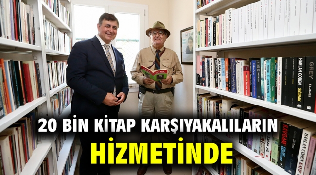 20 bin kitap Karşıyakalıların hizmetinde