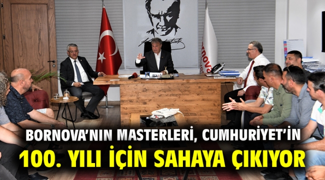 Bornova'nın masterleri, Cumhuriyet'in 100. Yılı için sahaya çıkıyor