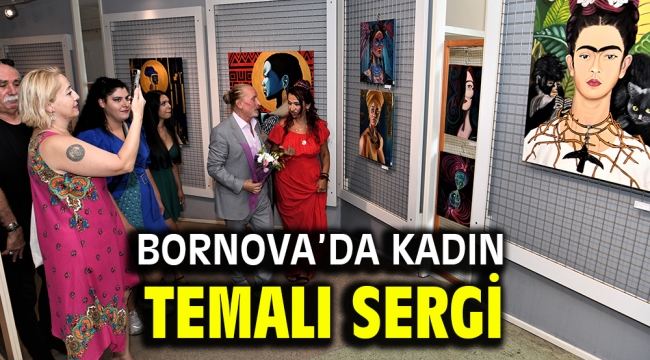 Bornova'da kadın temalı sergi