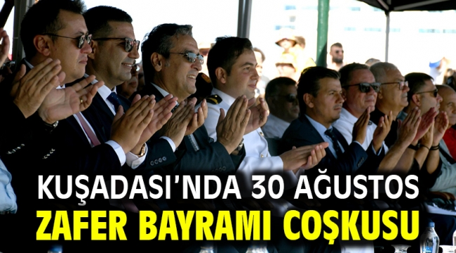 Kuşadası'nda Zafer Bayramı Coşkusu