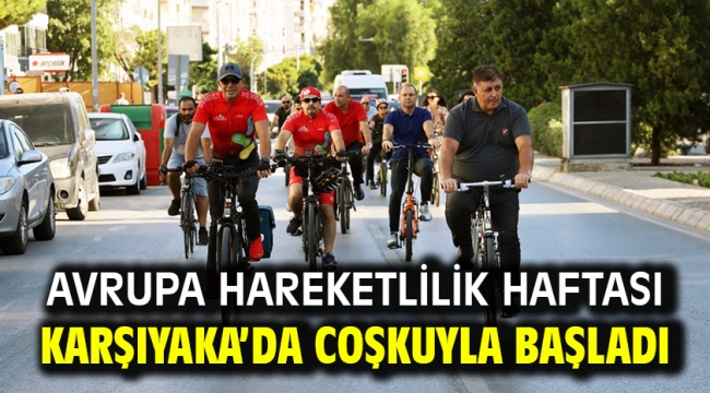 Avrupa Hareketlilik Haftası Karşıyaka'da coşkuyla başladı