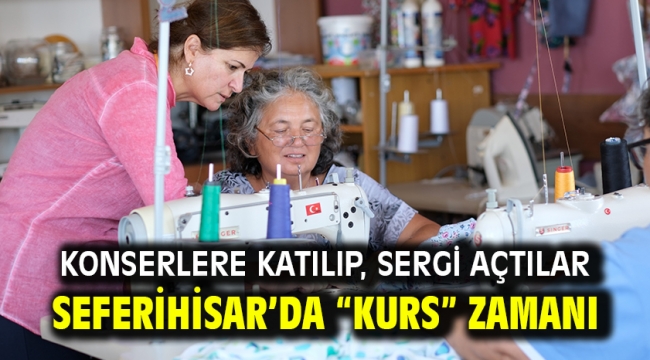 Seferihisar'da "kurs" zamanı