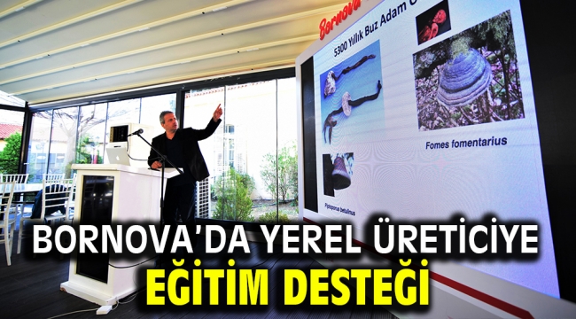 Bornova'da yerel üreticiye eğitim desteği