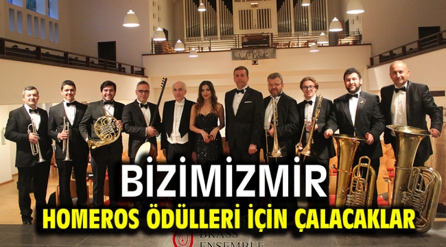 Bizimizmir Homeros Ödülleri için çalacaklar