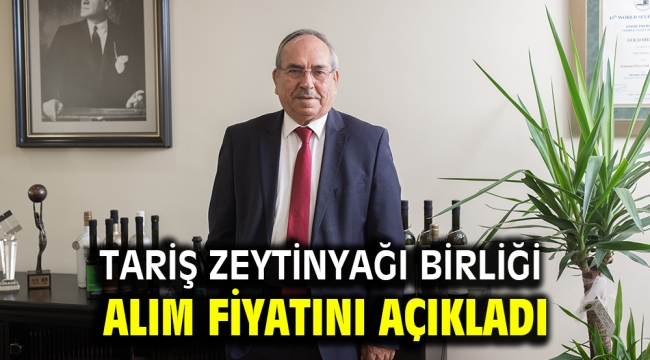 Tariş Zeytinyağı Birliği Alım Fiyatını Açıkladı