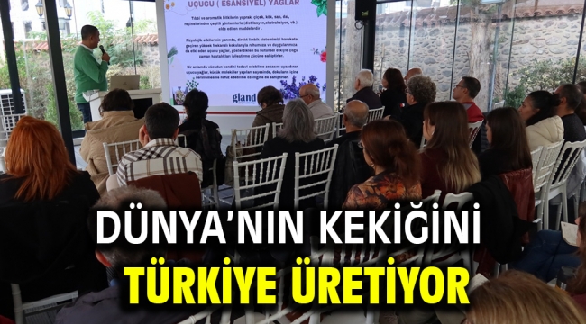 Dünya'nın kekiğini Türkiye üretiyor