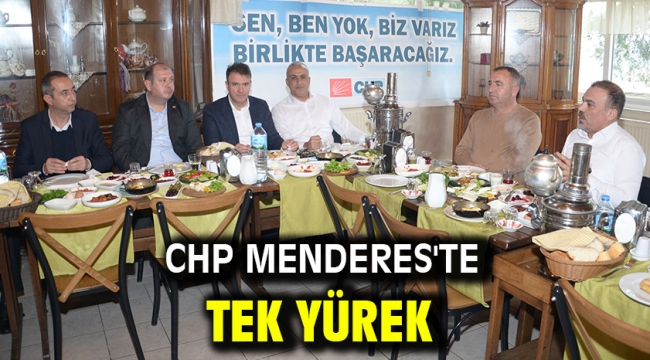 CHP Menderes'te Tek Yürek