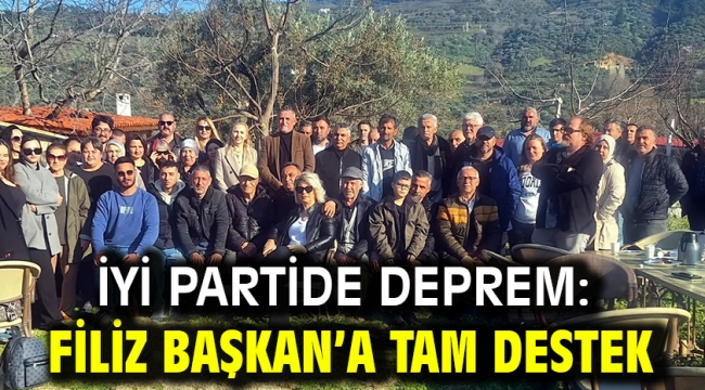 İyi Partide Deprem: Filiz Başkan'a Tam Destek 