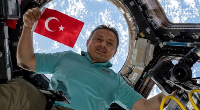 Ve İlk Türk astronot Gezeravcı Dünya'ya dönüyor