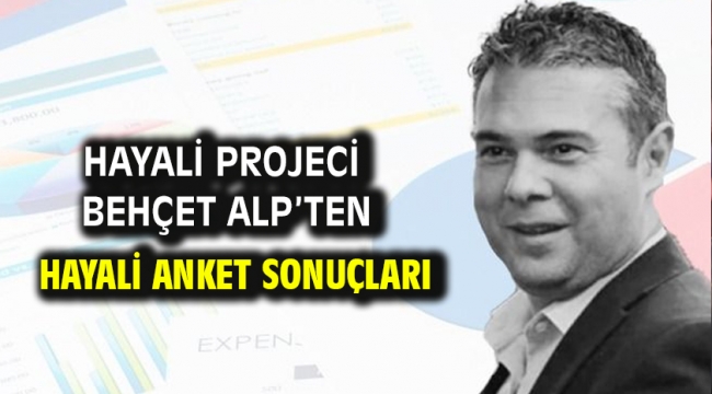 Hayali projeci Behçet Alp'ten hayali anket sonuçları