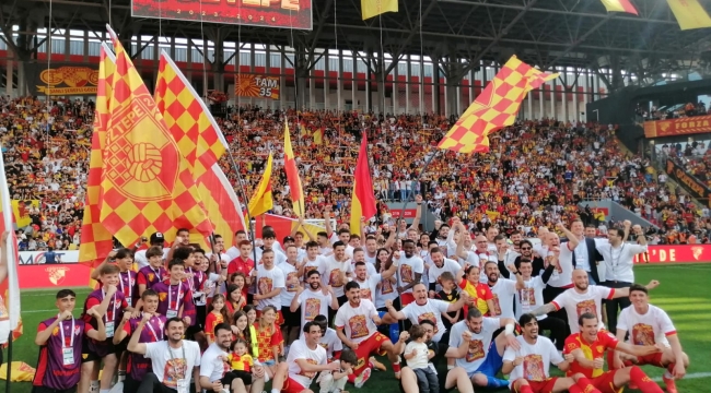 Göztepe yeniden Süper Lig'de