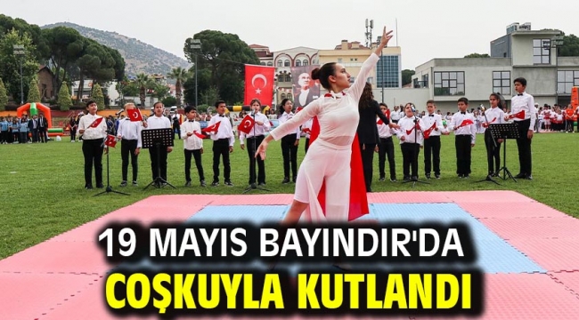 19 Mayıs Bayındır'da Coşkuyla Kutlandı